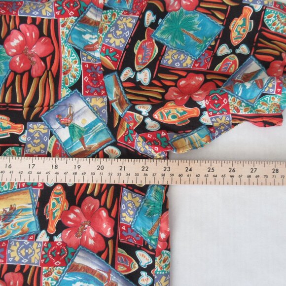 NEW REYN SPOONER HAWAIIAN SHIRT LIMITED EDITION Size L BUTTON UP SHIRT MULTICOLO - Picture 4 of 9